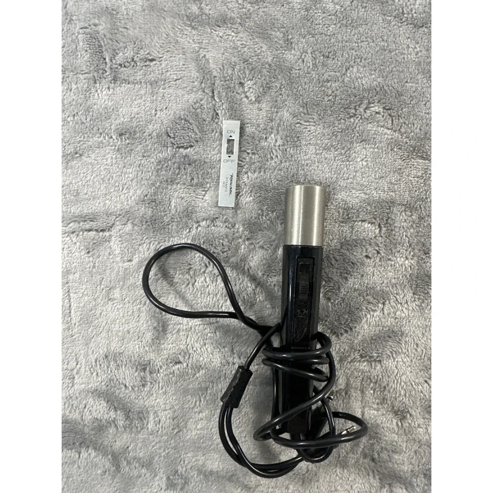 Realistic Dynamic Microphone Vintage Handheld Mic UNTESTED